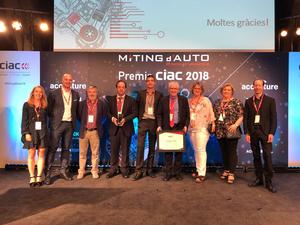 VILARDELL PURTÍ RECIVES THE AWARD TO THE BEST INTERNAZIONALIZATION PLAN 2018 FROM CIAC  (Cluster of the automotive industry of Catalonia): imagen1.jpg